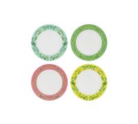 Designers Guild Ikebana Damask Dinner Plate 27cm Set of 4 Designers Guild Multicolor