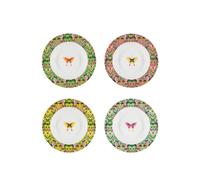 Designers Guild Ikebana Damask Pasta Bowl 23cm Set of 4 Designers Guild Multicolor