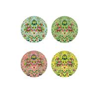 Designers Guild Ikebana Damask Side Plate 20cm Set of 4 Designers Guild Multicolor