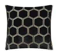 Designers Guild - Manipur Cushion 43x43 cm, Noir - Black