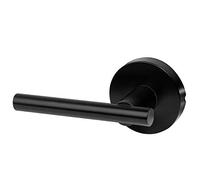 Designers Impressions Kain 55-3551 Black Euro Dummy Lever Closet | Kain Design | Euro Style | Non-Turning Dummy Lever for Closet Doors | Door & Wall Hardware