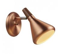 designers nordic danish Wall Light Float Nordlux copper wood 18cm wall lamp
