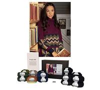 DesignEtte Knitting kit Woolly Lamb Dark Blue 100 Percent Pure Merino Wool Yarn L/XL-2XL/3XL No-S-2617