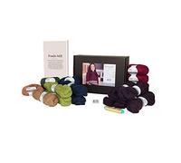 DesignEtte Knitting kit Woolly Lamb Red 100 Percent Pure Merino Wool Yarn Small Medium No-S-2617