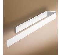 Designfactory Hamburg Towel Rail | Self Adhesive Towel Holder | Towel Rail for Bathroom and Kitchen | 40 cm | Modern Design | Matt White