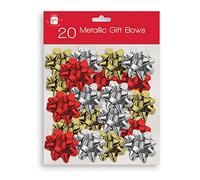 DesignGroup Bow and Ribbons, Gold/Silver/Red, Assorted