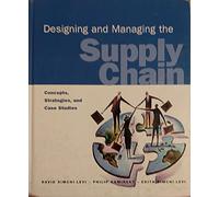 Designing and Managing the Supply Chain