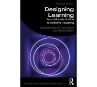 Designing Learning : From Module Outline to Effective Teaching