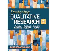 Designing Qualitative Research - International Student Edition