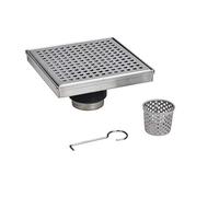 Designline 6 in. x 6 in. Square Drain Square Grate