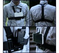 Designo Chest Body Harness Mount for Mobile Phone Holder Strap to use as Action Cameras Fits Universal iPhone Samsung Nokia SONY Huawei etc