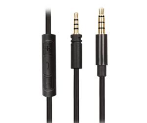 Designo Replacement 1.8m Audio Cable for Sennheiser Momentum (2.0) Headphones with Mic