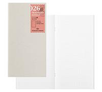 DESIGNPHIL 14400006 Traveler's Notebook, Refill, Dot Squared, 3 Pack, Regular Size