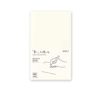 DESIGNPHIL 15290006 Midori Notebook, MD Notebook, New Book, Unlined, A
