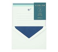 DESIGNPHIL 86917006 Midori Letter Set, Gift Color, Blue