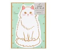 DESIGNPHIL 86924006 Midori Letter Set, Die Cut, Cat Pattern