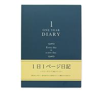 DESIGNPHIL Midori 12844006 Diary, 1 Page Per Day Western Style