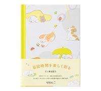 DESIGNPHIL Midori 12885006 Diary, Dog Pattern