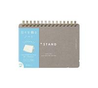 DESIGNPHIL Midori 13806006 Notebook, A6 Plus Stand, Cross Ruled