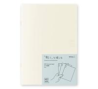 DESIGNPHIL Midori 15305006 Notebook, MD Notebook, Light, A5, Square Ruled, Set of 3, A
