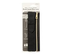 DESIGNPHIL Midori 41821006 Pen Case, Book Band Pen Case, Black A, For B6-A5, black, For B6-a5