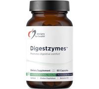 Designs for Health Digestzymes - Digestive Enzyme Complex Supplement - Blend of Digestive Enzymes with Betaine H nd Ox Bile, Supports Lactose Digestion and Homocysteine Metabolism - 60 Capsules