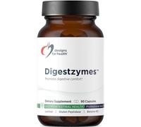 Designs for Health Digestzymes - Digestive Enzyme Complex Supplement - Blend of Digestive Enzymes with Betaine H nd Ox Bile, Supports Lactose Digestion and Homocysteine Metabolism - 90 Capsules