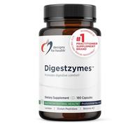 Designs for Health Digestzymes - Digestive Enzymes + Betaine Hydrochloride for Gas & Bloating Relief - Pepsin, Ox Bile, Lactase Enzyme & Lipase Enzymes for Digestion (180 Capsules)