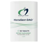 Designs for Health HistaGest-DAO - Diamine Oxidase DAO Enzyme to Support Digestion of Histamine-Containing Foods - 20,000 HDU DAO Diamine Oxidase Enzymes (60 Gastro-Resistant Tablets)