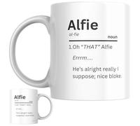 Designs of note! Alfie Personalised Ceramic Mug | ‘Oh “That” Alfie’ Funny Custom Novelty Name Gift