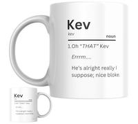 Designs of note! Kev Personalised Ceramic Mug | ‘Oh “That” Kev Funny Custom Novelty Name Gift