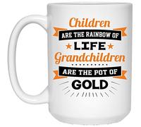 Designsify 15oz White Coffee Mug Ceramic Tea-Cup Drinkware with Handle