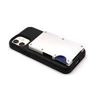 DesignUniverse Compatible with QuadLock Credit Card Wallet (Silver)