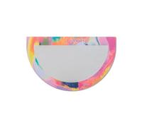 DesignWorks Ink 12,7 x 7,6 cm Rainbow Half Moon Shaped Notepad - Cute Memo Pad with 180 Tear Off for Notes, To-Do List, and Reminders - Aesthetic Desk Accessories and Office Supplies