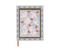 DesignWorks Ink A Dopo Journal Notebook - Cute Notebook for Journaling, Writing, & Daily To-Do Lists - Soft Cover, 192 Lined Pages, Lay-Flat Binding, 6" x 7.75" - Doves & Flowers