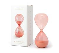 DesignWorks Ink Boxed Retro Glass Timer, Peachy Ombre, 19,8 CM