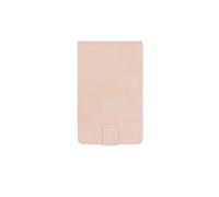 DesignWorks Ink Notepad with 96 Lined Pages and Vegan Suede Cover, 8,3 x 13,3 cm, Dusty Blush