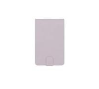 DesignWorks Ink Notepad with 96 Lined Pages and Vegan Suede Cover, 8,3 x 13,3 cm, Dusty Lilac