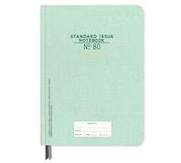 DesignWorks Ink Standard Issue Notebook No. 80 (7.5" x 10.25"), Green