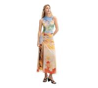 Desigual Abstract Print Sleeveless Long Dress Style Jade 26SWVK38