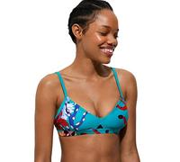 Desigual Attina I Ocean Print Bikini Top 22SWMK17 Blue