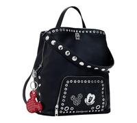Desigual for woman. 25SAKP06 Mickey Mouse backpack black (OSFA), Casual, Polyurethane