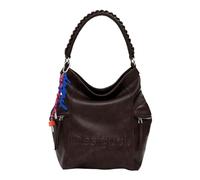 Desigual backpack Arica Half Logo Backpack Big Chocolate