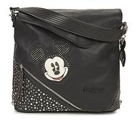 Desigual Backpack BACK MICKEY STUDSTYLE JERSEYMAX PU BLACK in Black One size