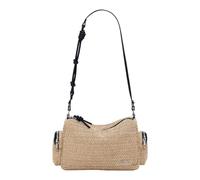 Desigual Women's Bag_Half Logo Raffia HA, White, 26.5