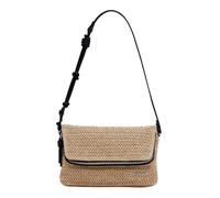 Desigual Women's Bag_Half Logo Raffia_VE, White, 25.5