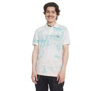 Desigual Benjamin Men's Polo Shirt with Tropical Pattern XXL