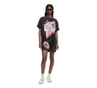 Desigual Berlin Don't Believe Everything You Think Tshirt Dress 25SWVK20 Black