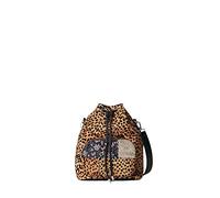 Desigual Beta Animal Dortmund Flap Bag Leopard Print RRP £144 Style 21WAXL02