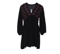 Desigual Marian Black Boho Smock Dress 22WWVW57 New Season